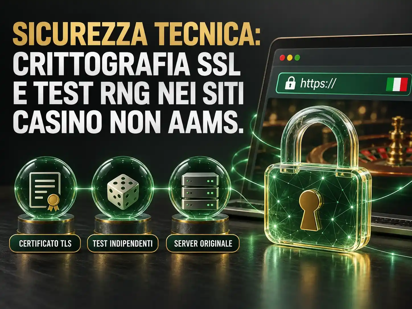 Sicurezza Tecnica: Crittografia SSL e Test RNG nei Siti Casino Non AAMS