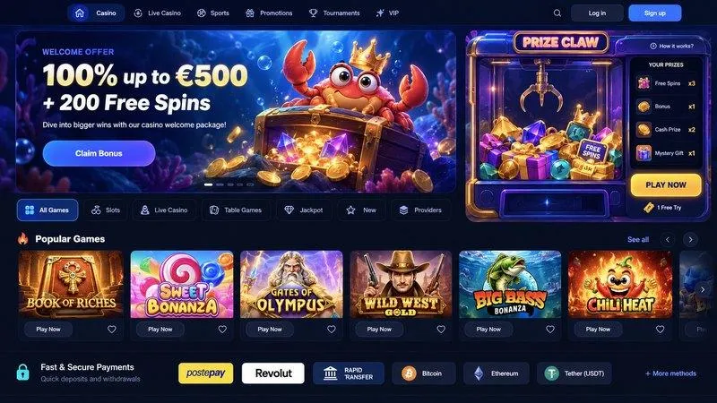 Bethall: Innovazione Gamification e Funzione Bonus Crab Esclusiva