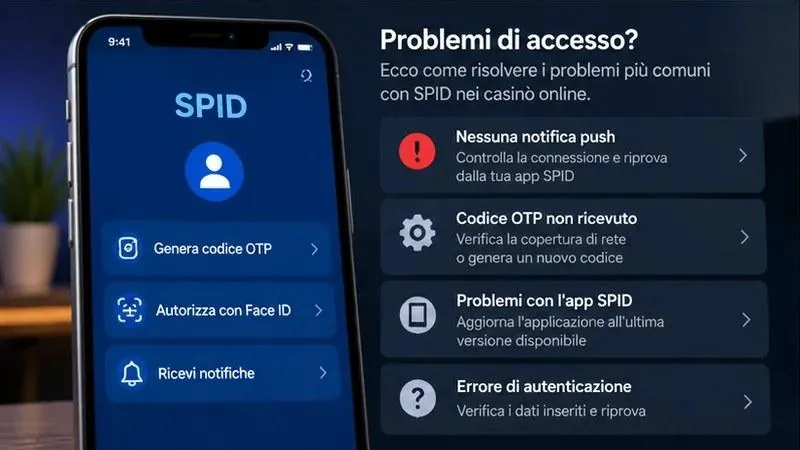 Problemi Comuni nei Casinò con SPID e Soluzioni Tecniche Immediate
