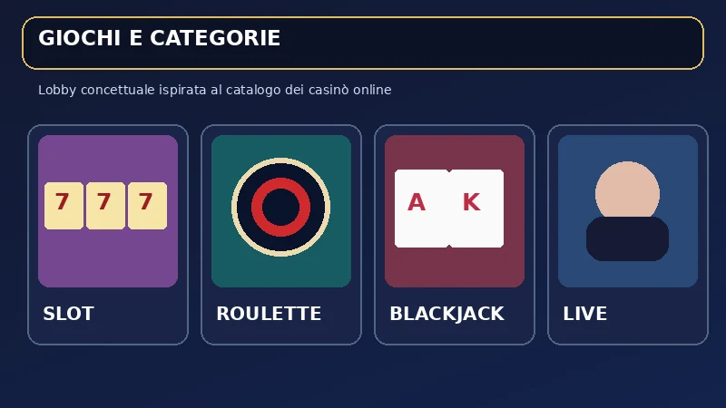 Catalogo Giochi: Trova la Tua Categoria Preferita